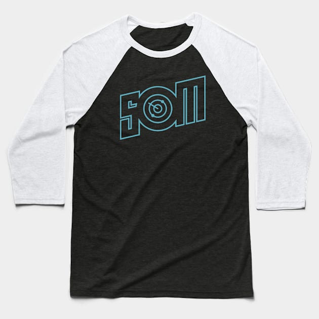 SOM 2.0 OUTLINE Baseball T-Shirt by Spawn On Me Podcast